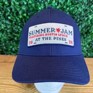 Summer Jam Dustin Lynch  Pines 2024 Adult Trucker Hat Taylor Made Mens Golf Cap